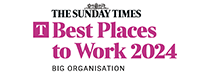 The Sunday Times Best Places to Work 2024 (big organisation)